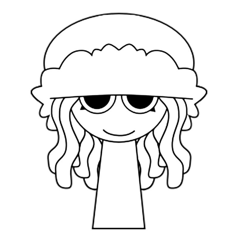 tranh tô màu sprunki 27