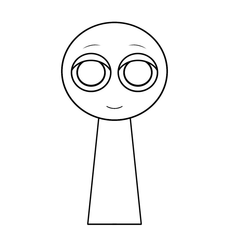 tranh tô màu sprunki 28