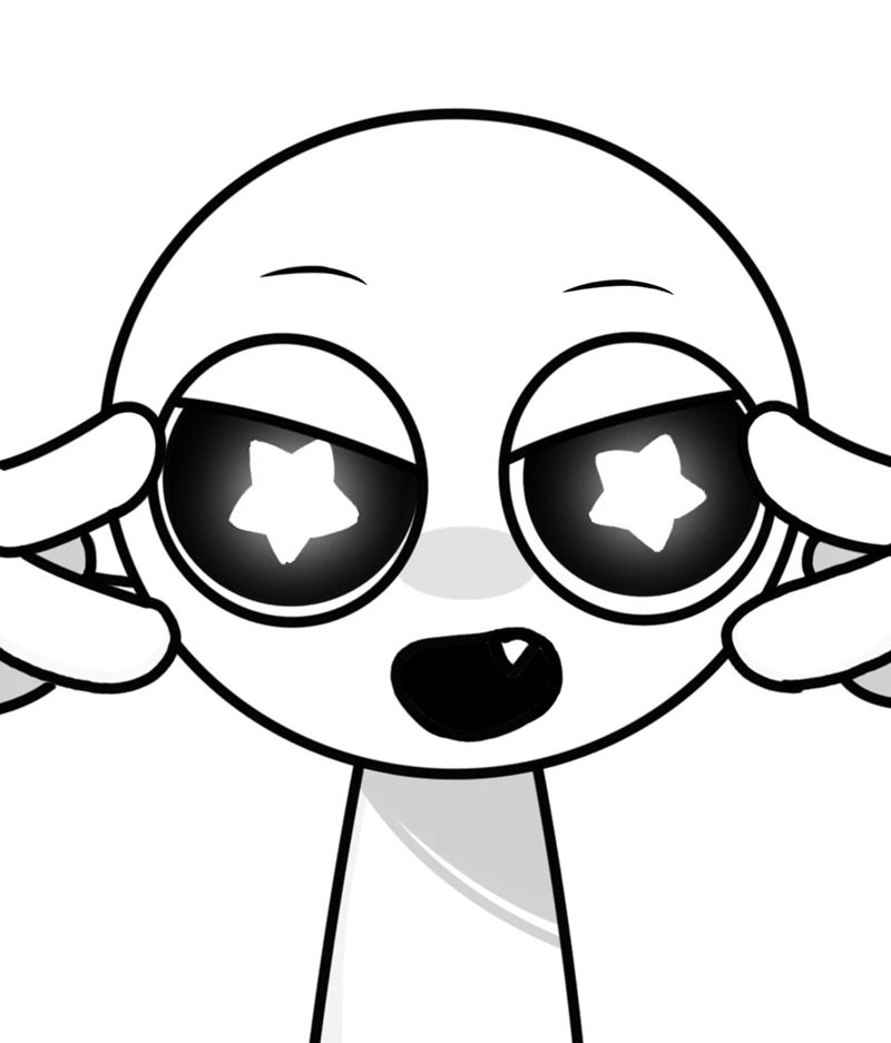 tranh tô màu sprunki 6