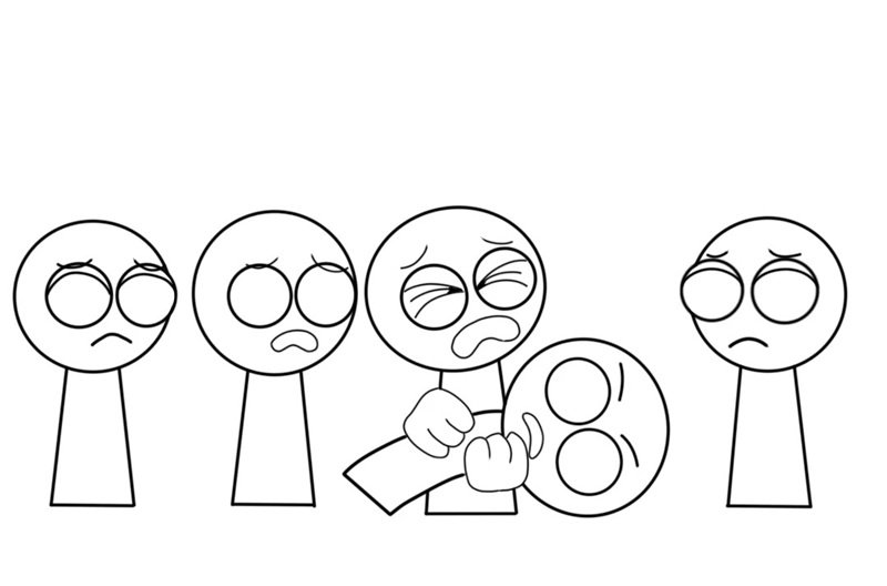 tranh tô màu sprunki 9