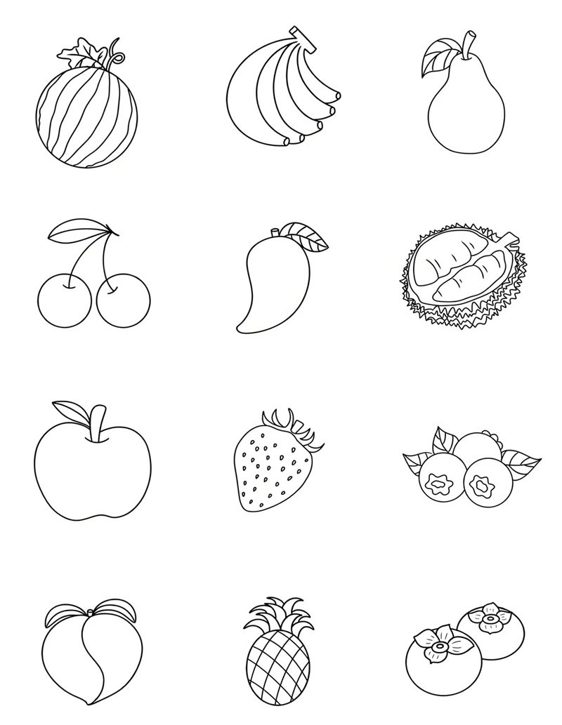 tranh tô màu sticker cute 30