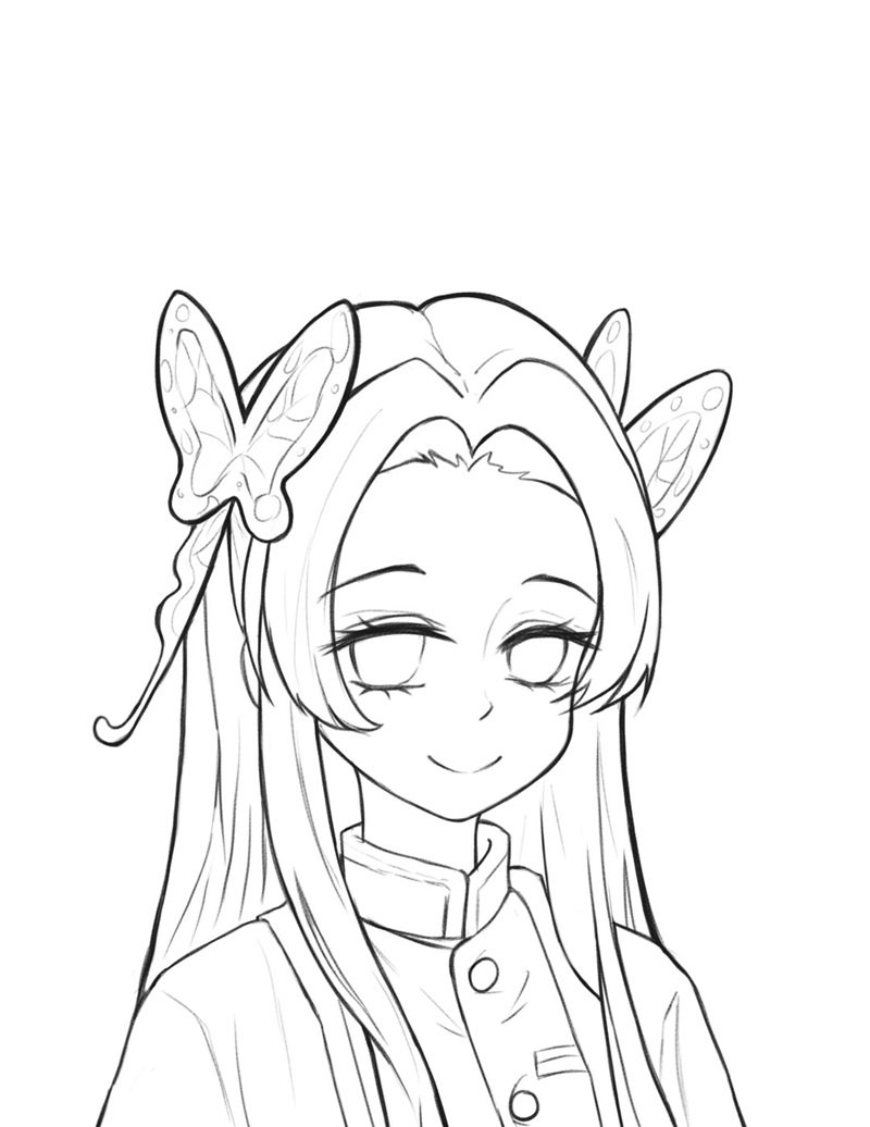 tranh tô màu thanh gươm diệt quỷ 30