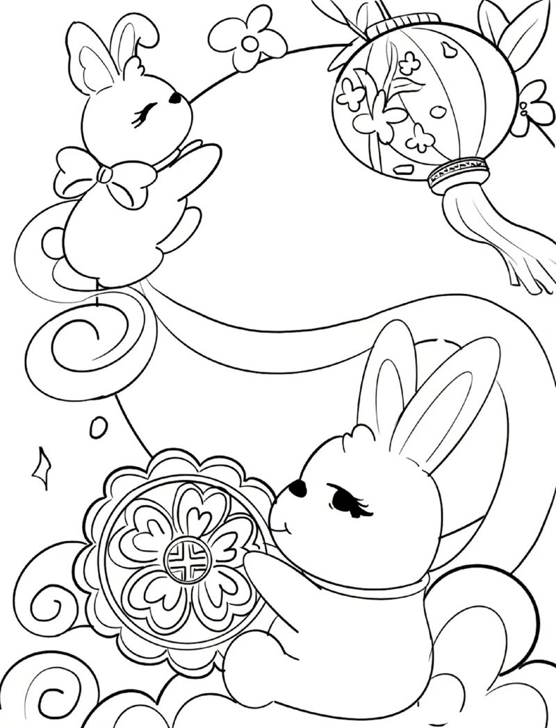 tranh tô màu trung thu 23