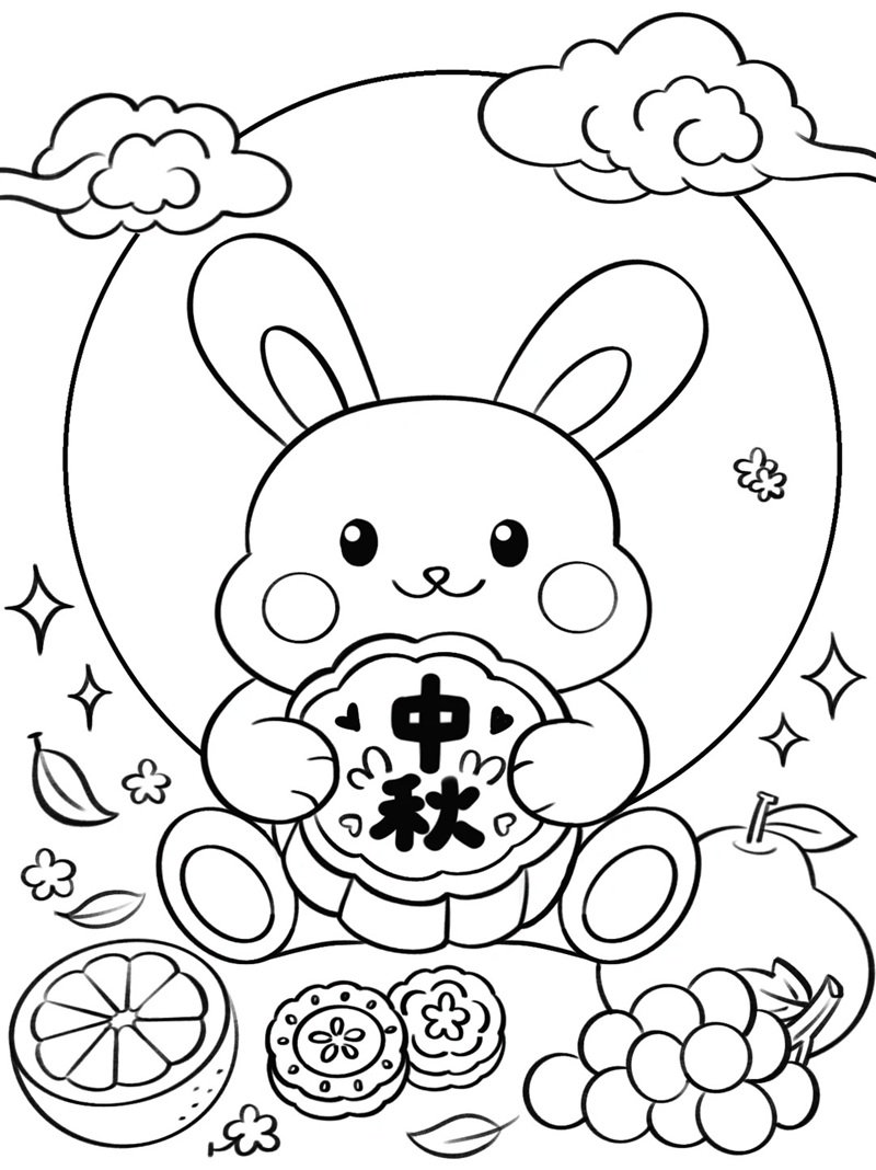 tranh tô màu trung thu 30