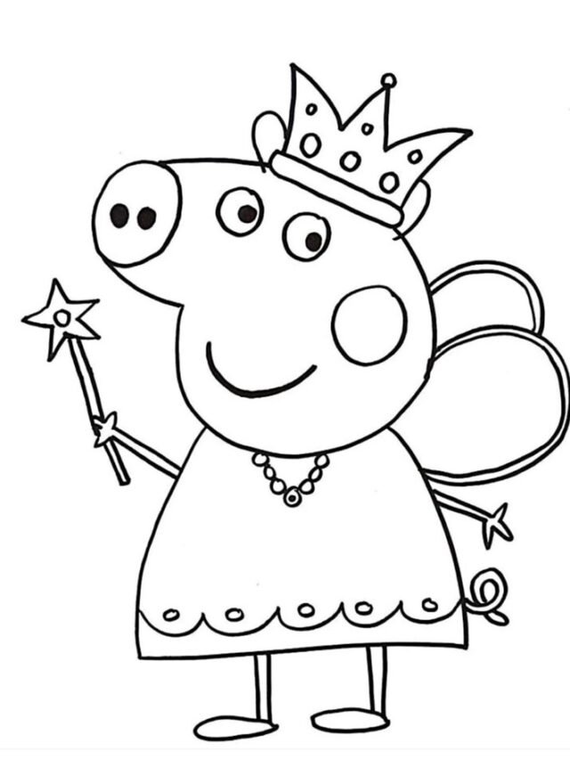 Tuyển Tập 87+ Heo Peppa Tô Màu Giúp Bé Phát Triển Sáng Tạo