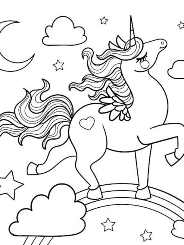 Top 90+ tranh tô màu cầu vồng sáng tạo nhất