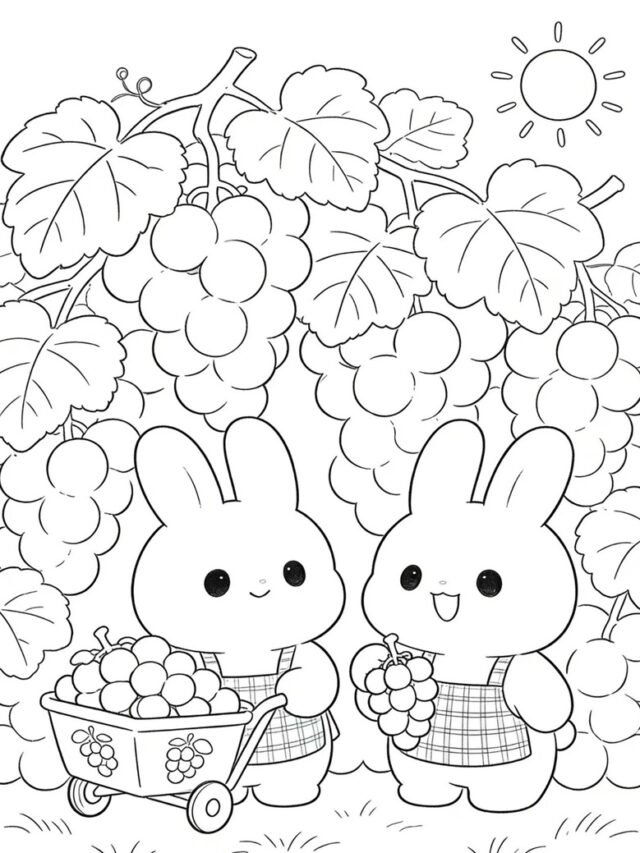 80+ Tranh tô màu cute chill giúp xả stress