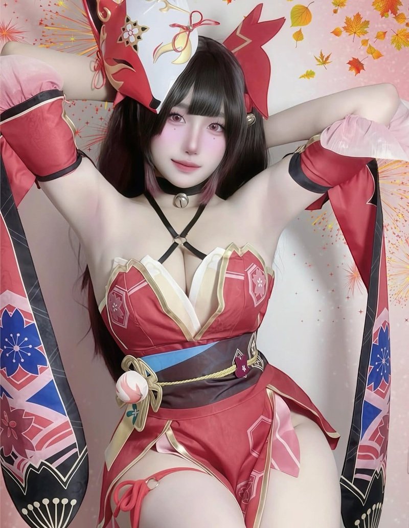 gái xinh cosplay bổ mắt​ 12