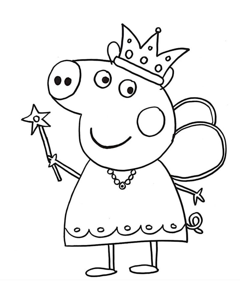 heo peppa tô màu 26