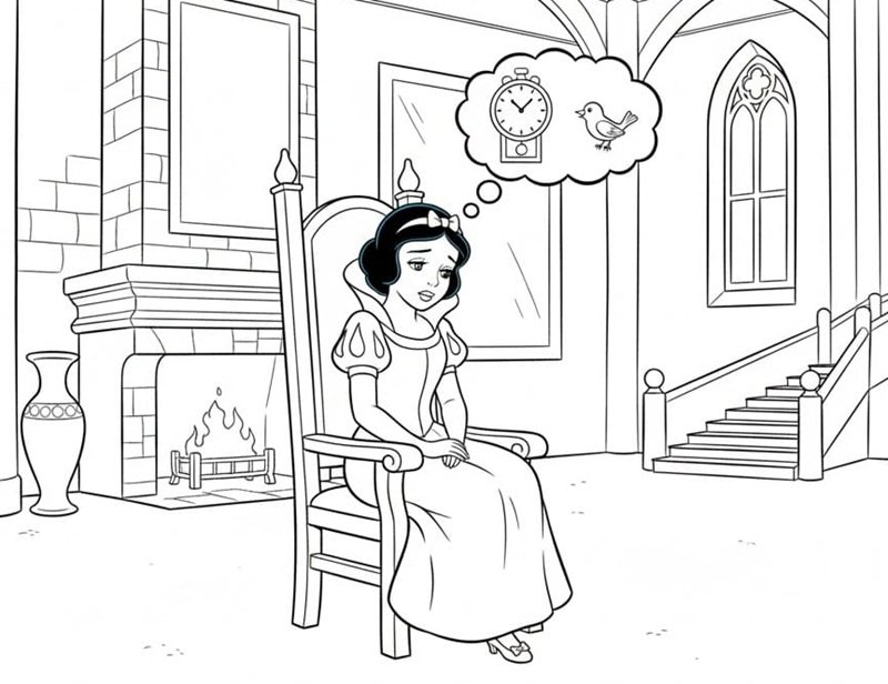 tô màu bạch tuyết 10