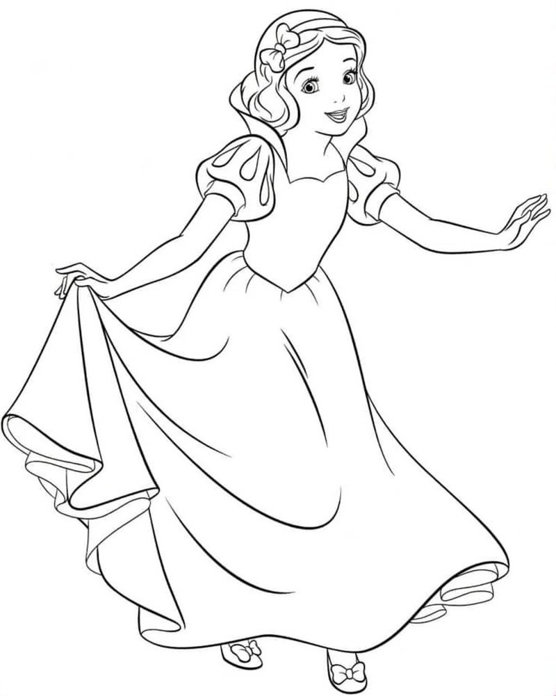 tô màu bạch tuyết 24