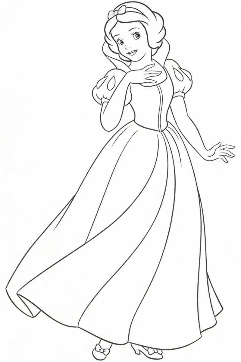 tô màu bạch tuyết 30