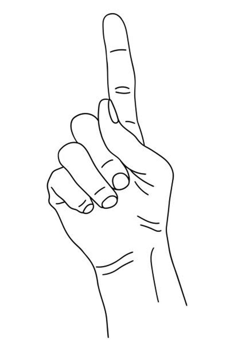 tô màu bàn tay 2