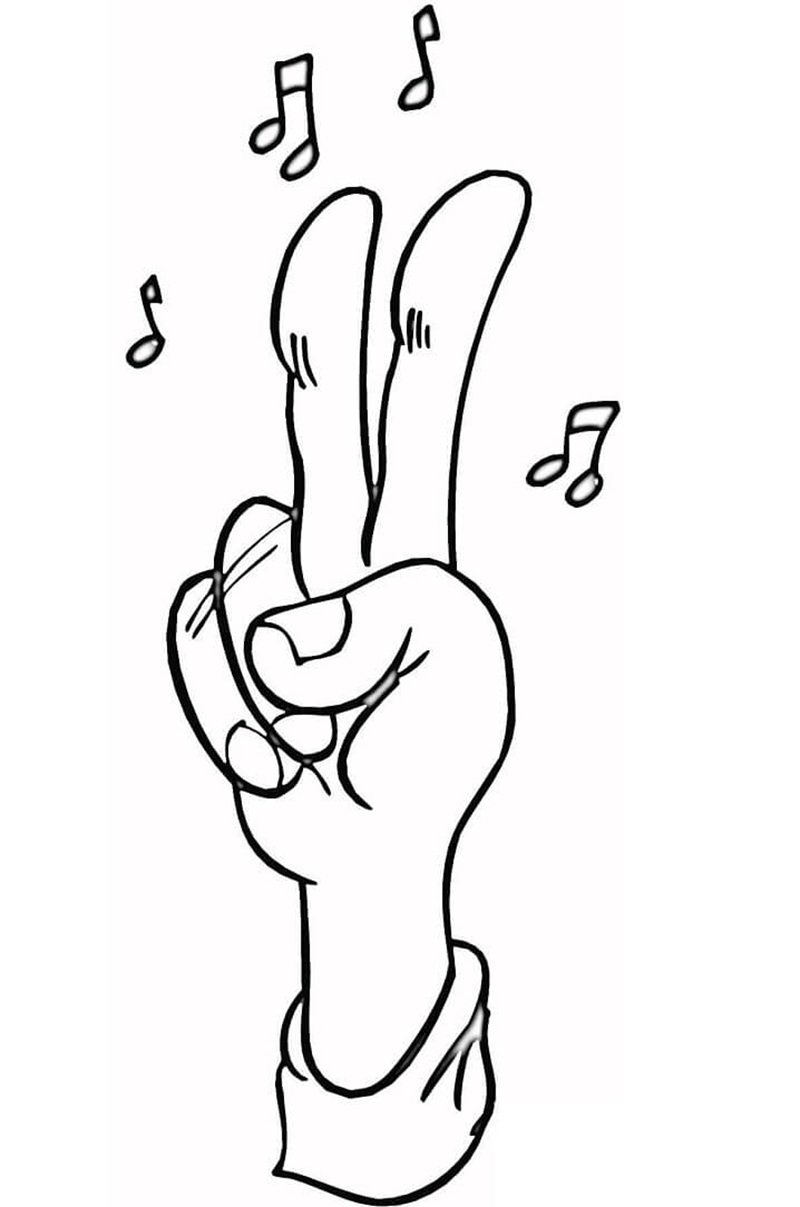tô màu bàn tay 24
