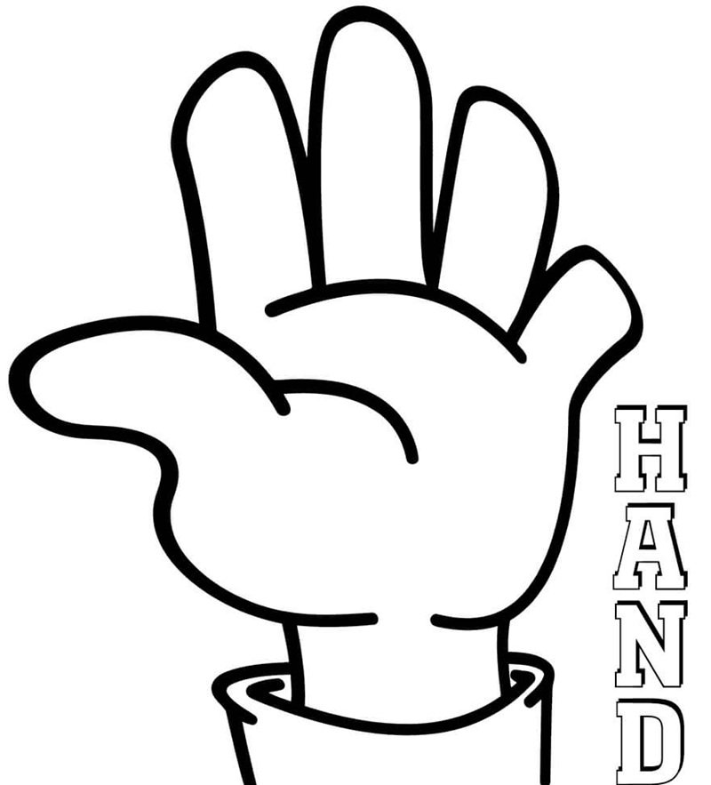 tô màu bàn tay 25