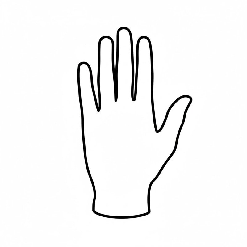 tô màu bàn tay 32