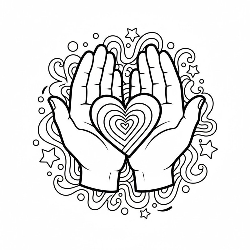 tô màu bàn tay 33