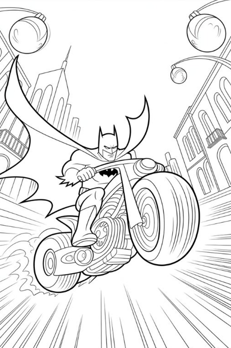tô màu batman 11