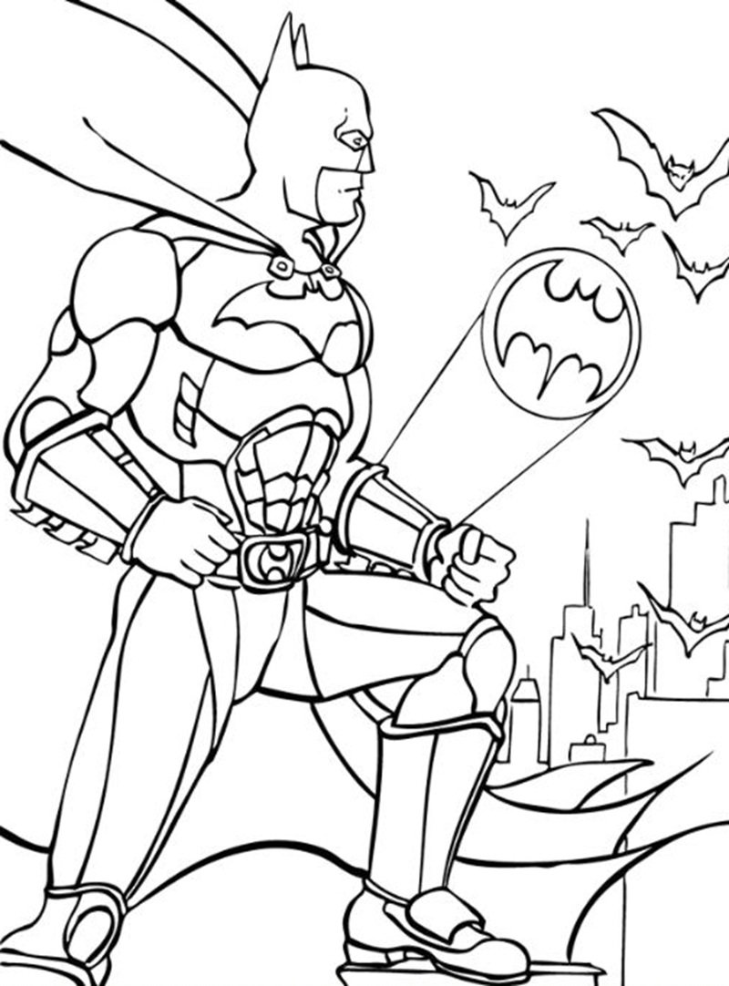 tô màu batman 12