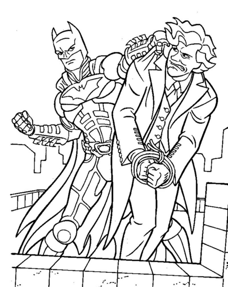 tô màu batman 4