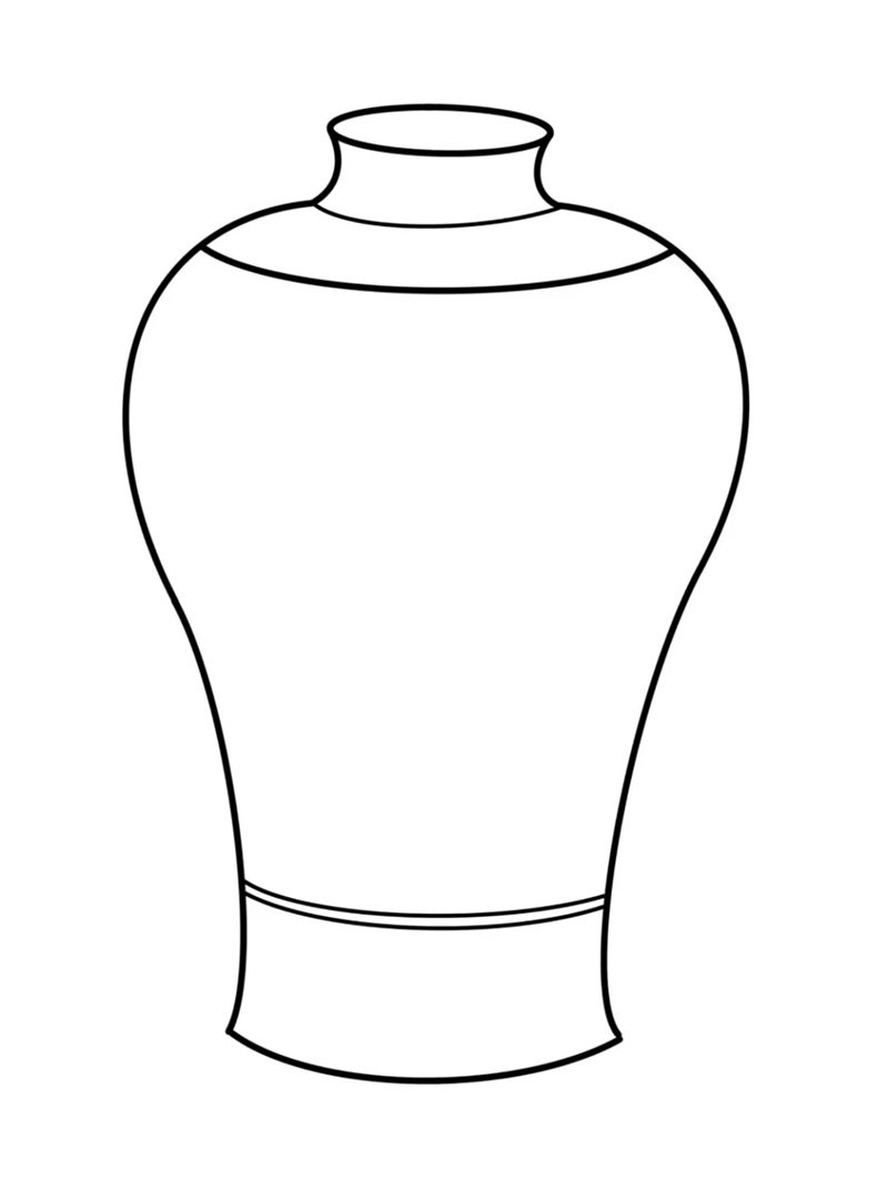 tô màu bình hoa 33
