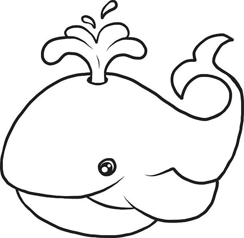 tô màu cá voi 19