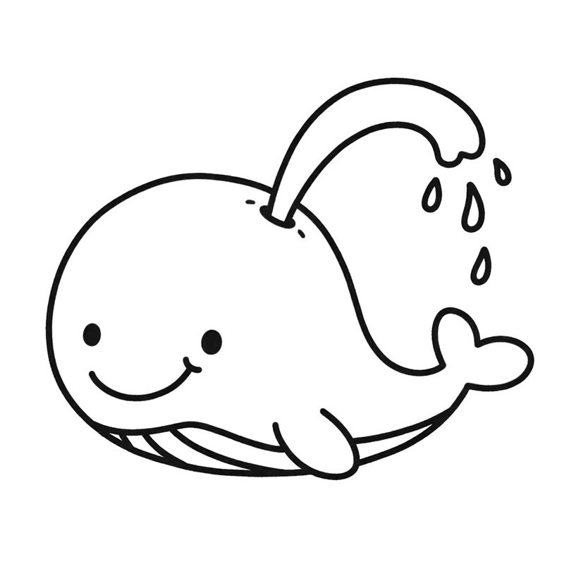 tô màu cá voi 35