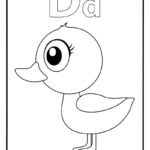 tô màu chữ cái 17