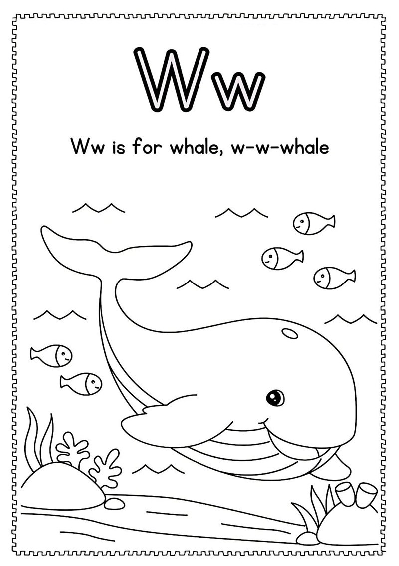 tô màu chữ cái 31