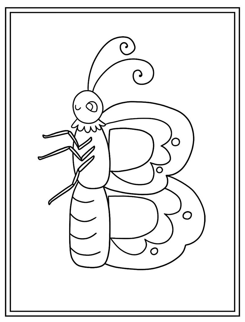 tô màu chữ cái 35