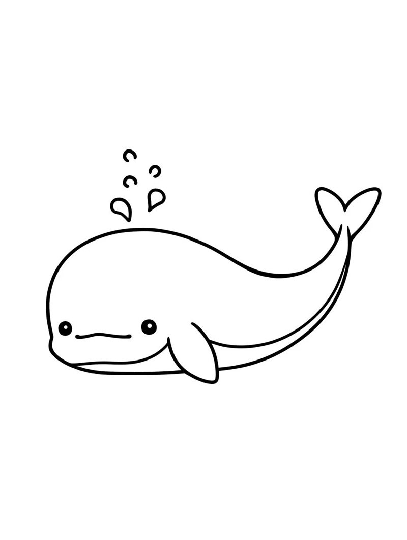 tô màu con cá heo 28