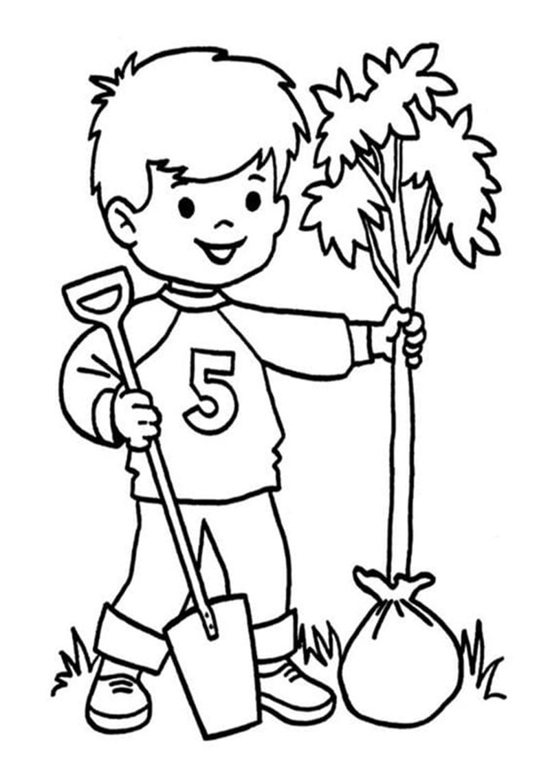 tranh tô màu bảo vệ môi trường 20