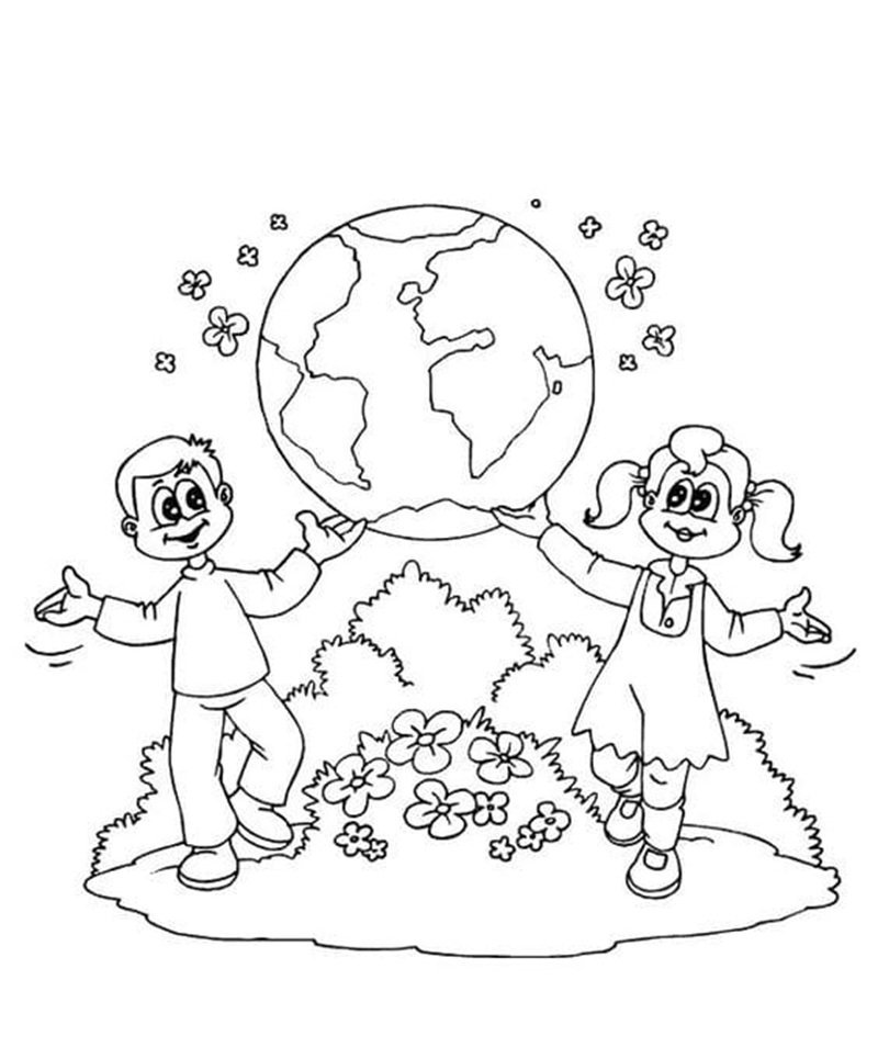 tranh tô màu bảo vệ môi trường 27