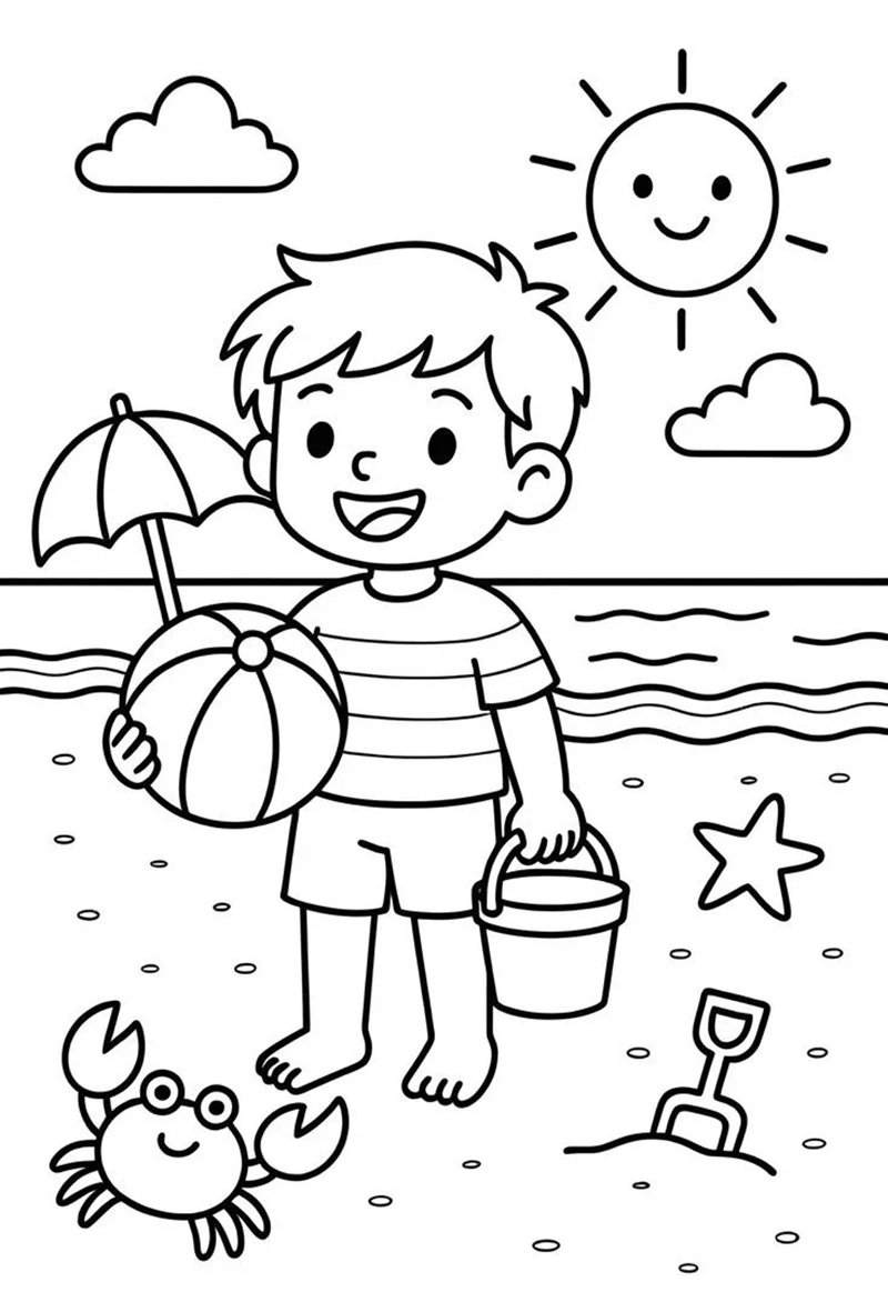 tranh tô màu chill đơn giản 28