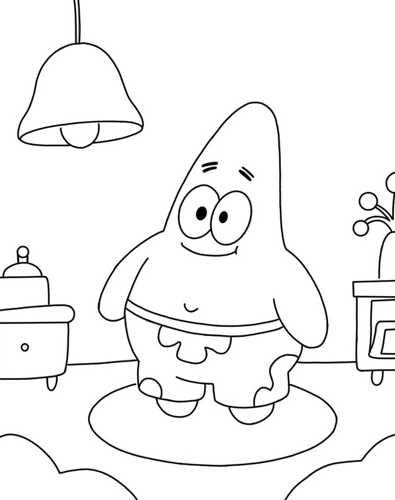 tranh tô màu chill đơn giản 5