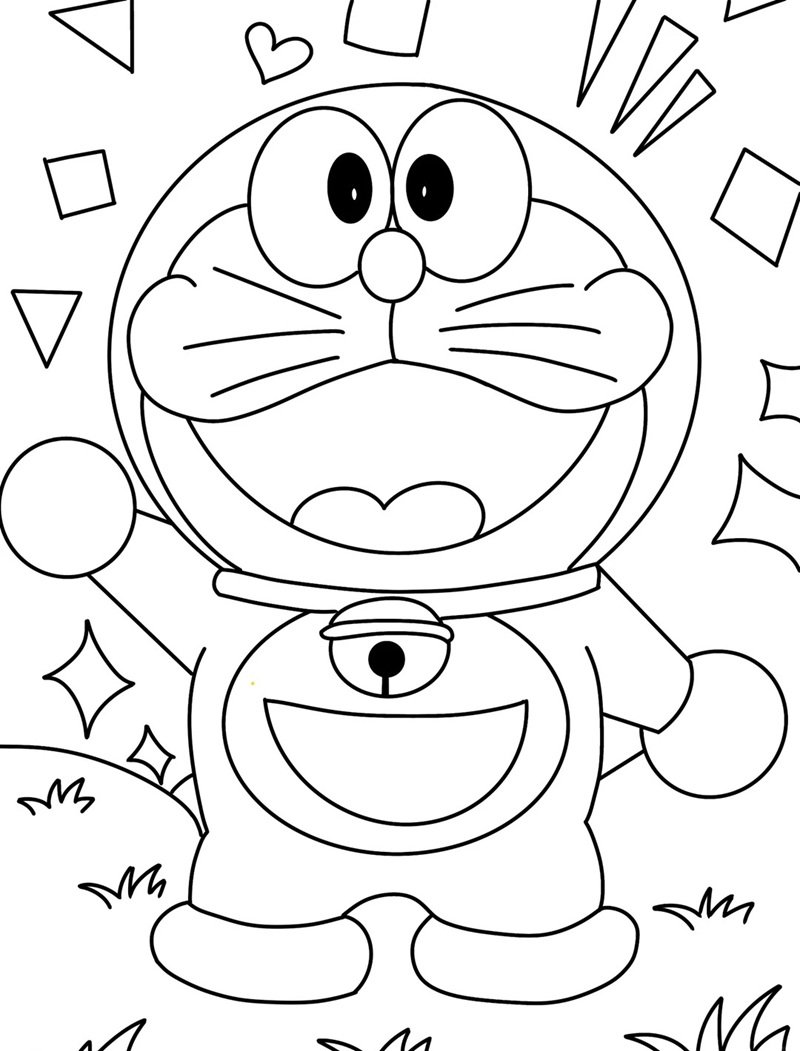 tranh tô màu chill đơn giản 6