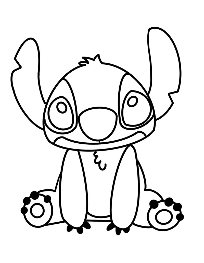 tranh tô màu cute chill 12