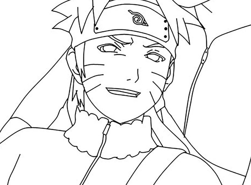 tranh tô màu naruto 17