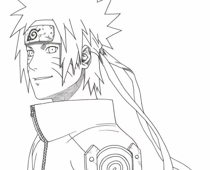 tranh tô màu naruto 26