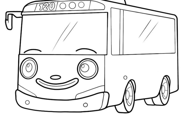 tranh tô màu phương tiện giao thông 14