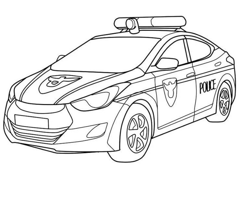 tranh tô màu phương tiện giao thông 22