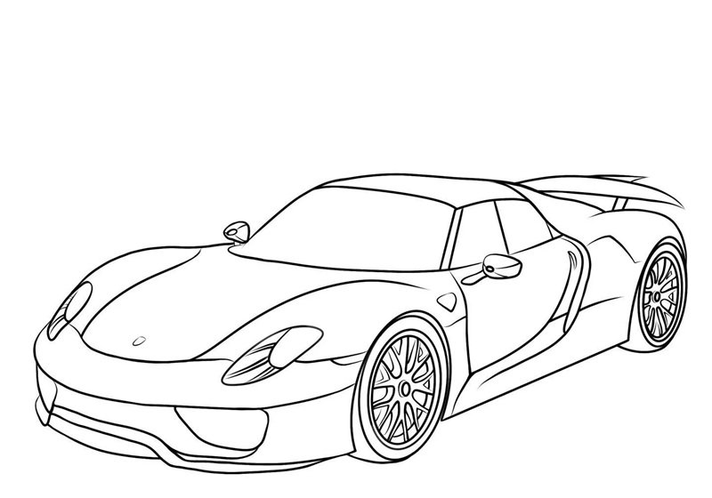 tranh tô màu phương tiện giao thông 4