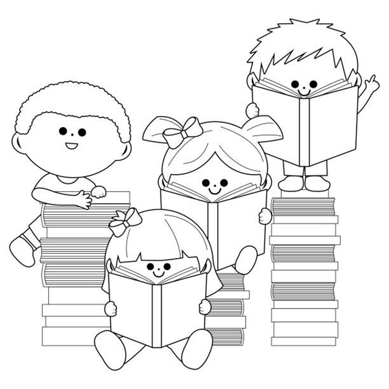 tranh tô màu trường mầm non 14