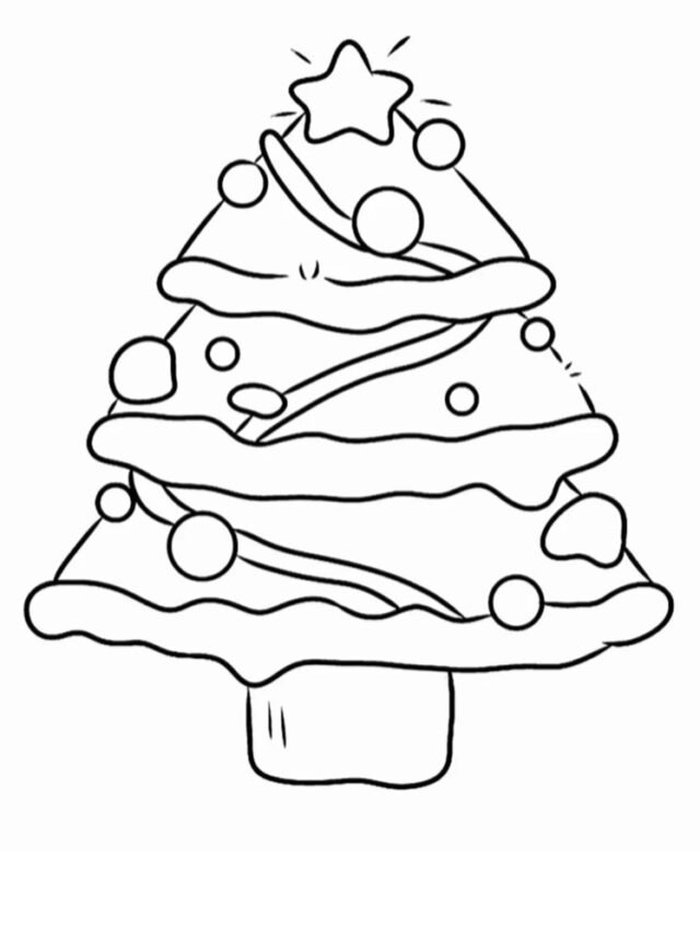 Bộ Sưu Tập 99+ Tranh Tô Màu Cây Thông Noel Miễn Phí Cực Đẹp