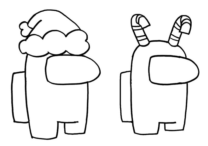 tô màu among us 12