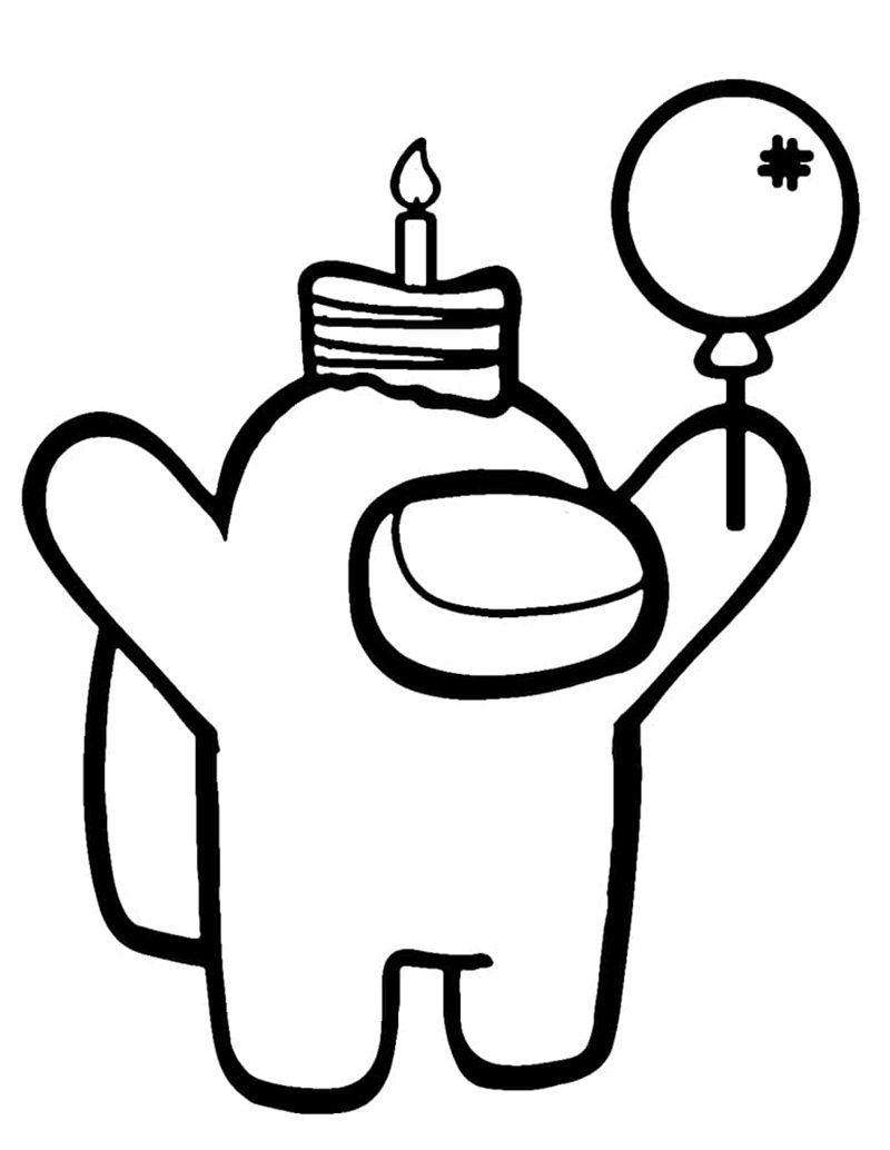 tô màu among us 21