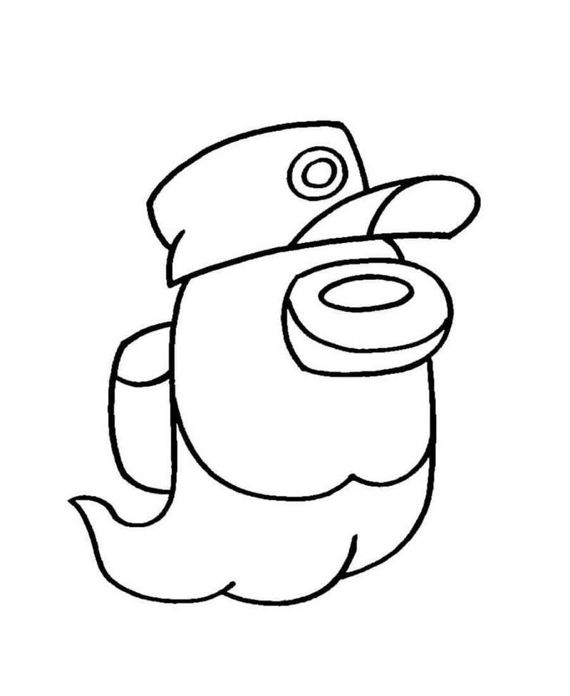 tô màu among us 28