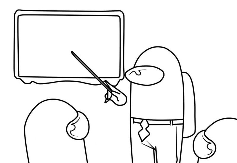 tô màu among us 32