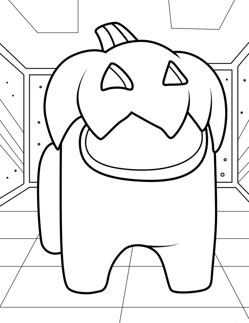 tô màu among us 35