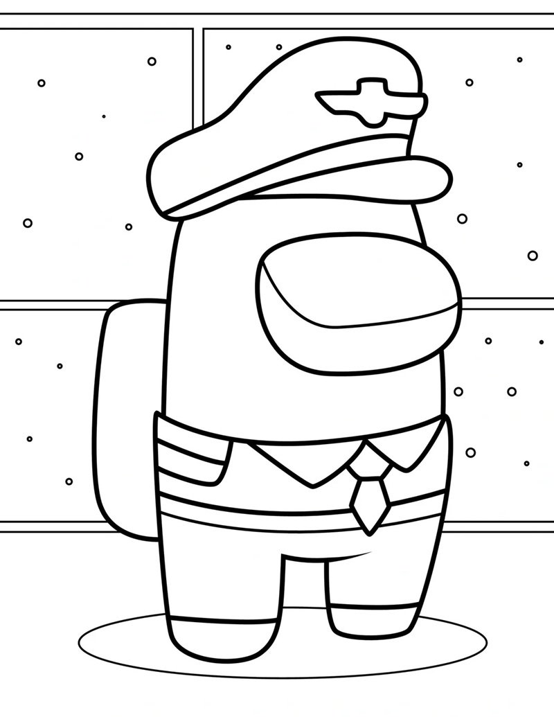 tô màu among us 37